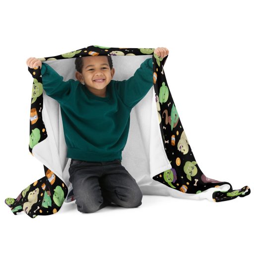 Black Goblin Trouble Blanket
