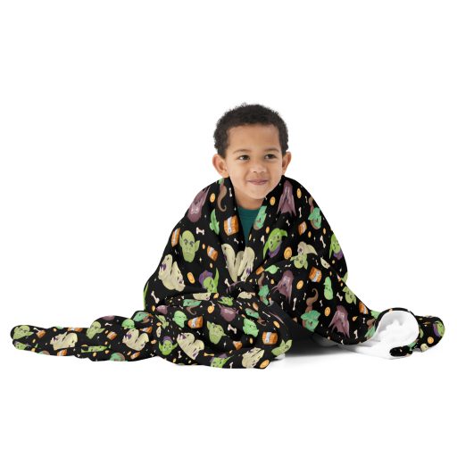 Black Goblin Trouble Blanket